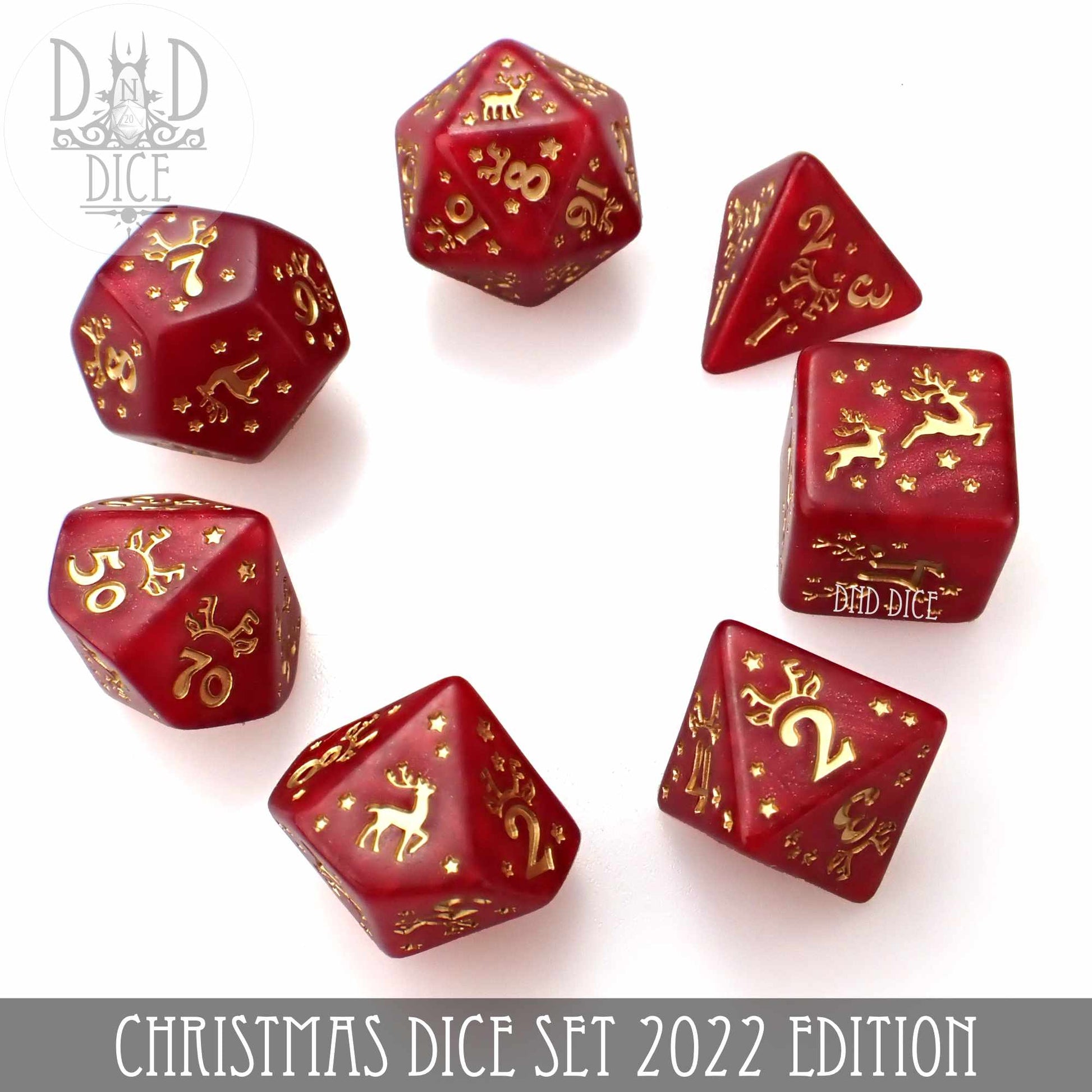 Christmas 2022 Dice Set