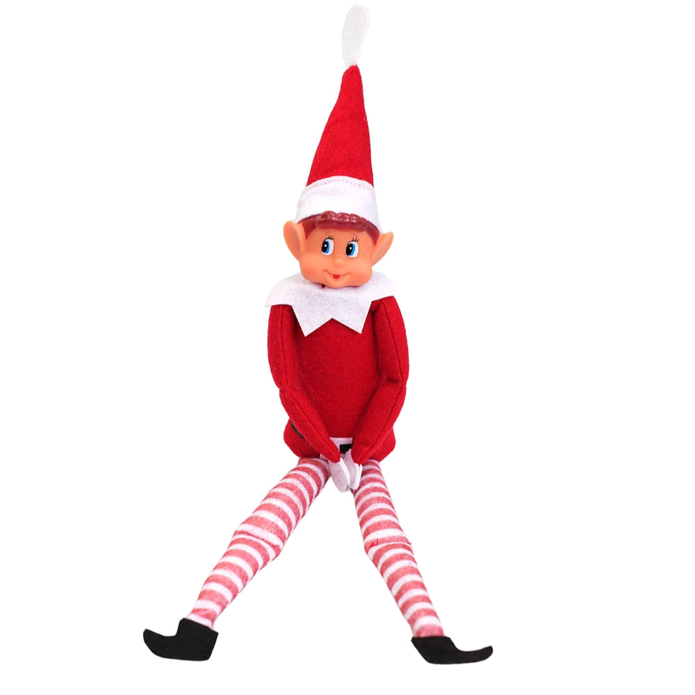 Christmas Elf Behaving Badly Plush Toy