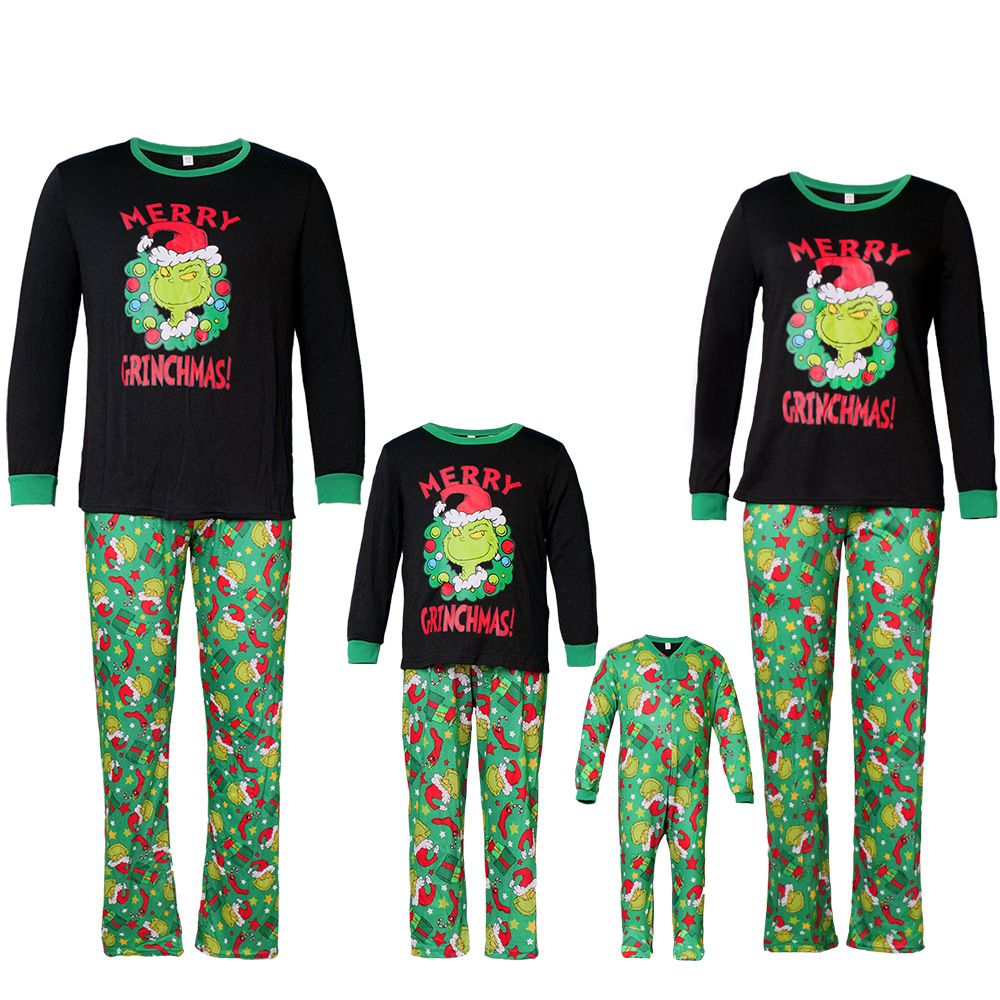 Christmas Family Matching Pajamas Sets Christmas Pjs Sleepwear Outfits