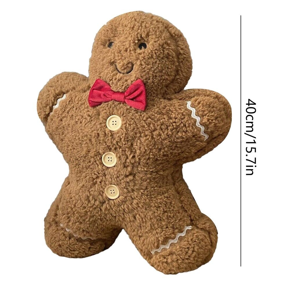 Christmas Gingerbread Man Pendant Christmas Tree Party Home Decor Pillow For Decoration Couch