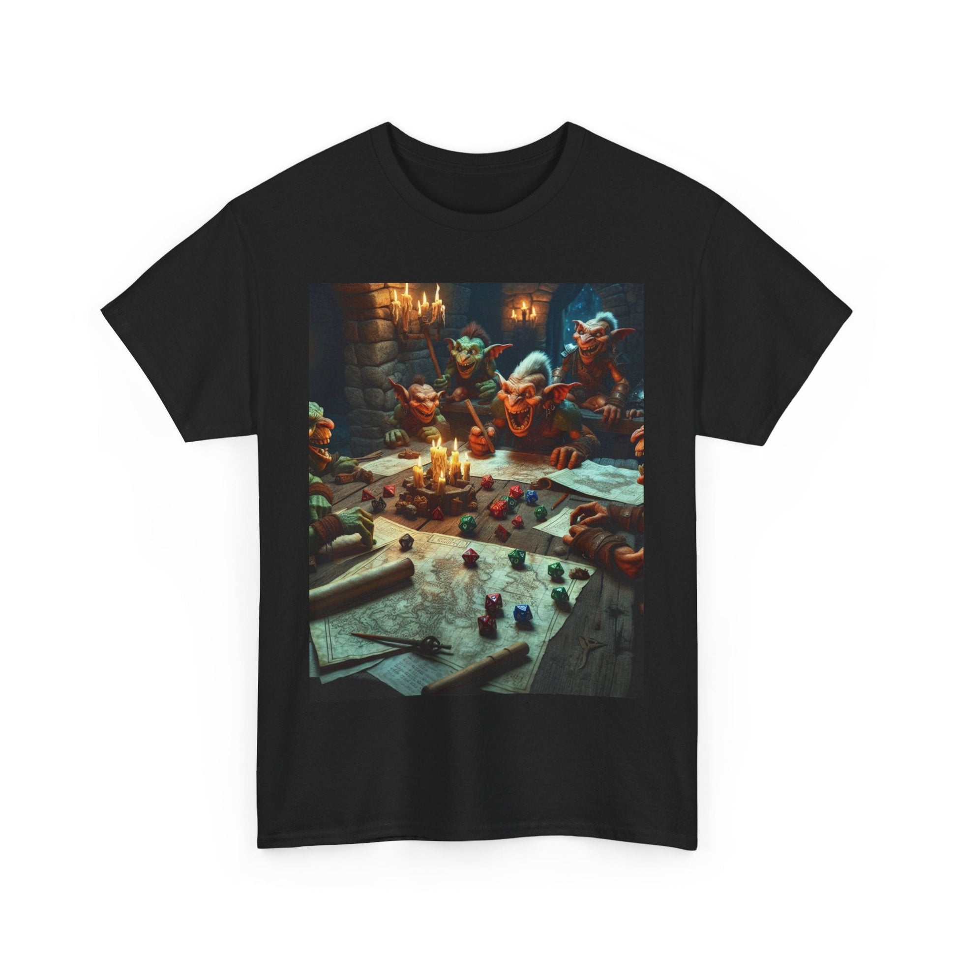 Christmas Goblins playing DnD Unisex Tee