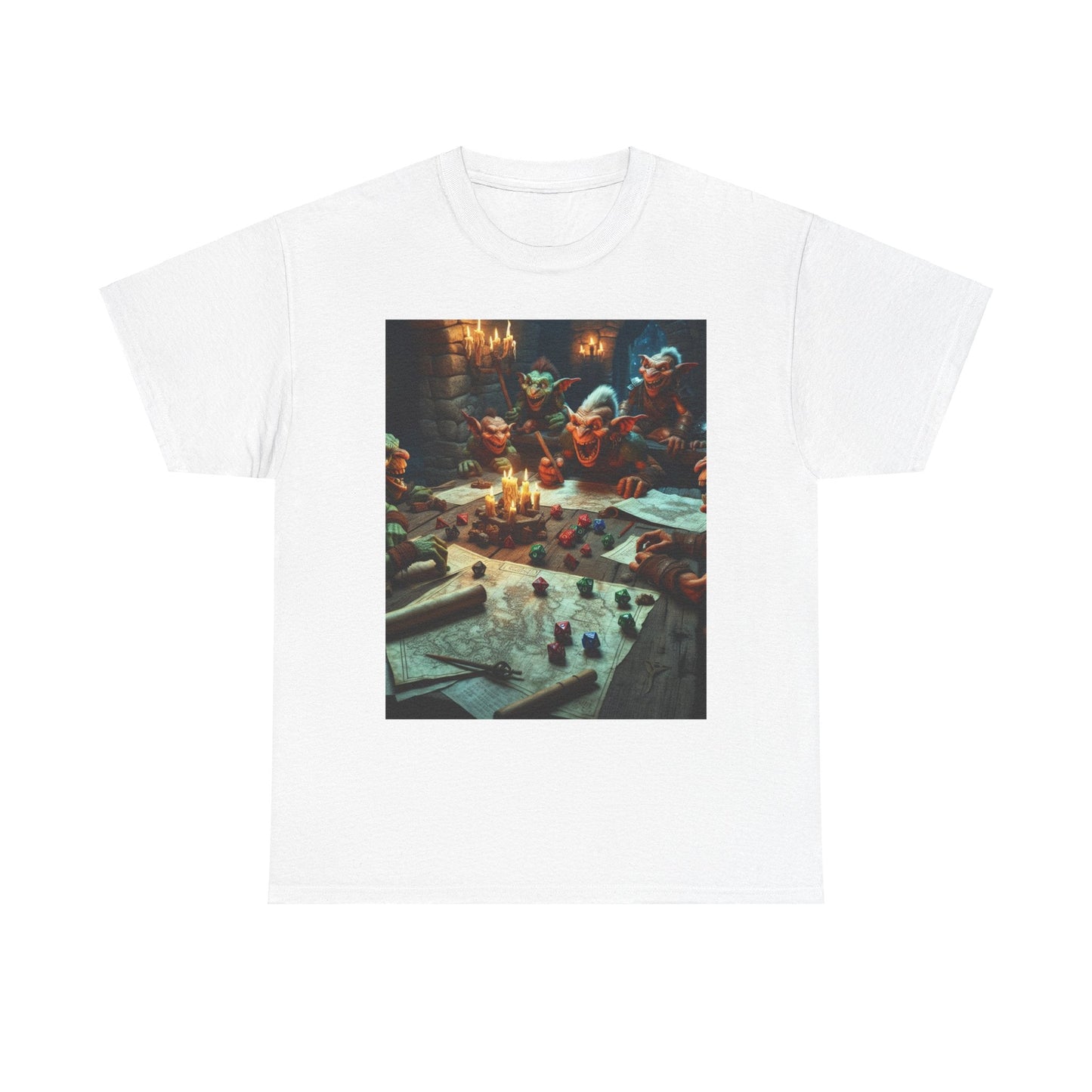 Christmas Goblins playing DnD Unisex Tee