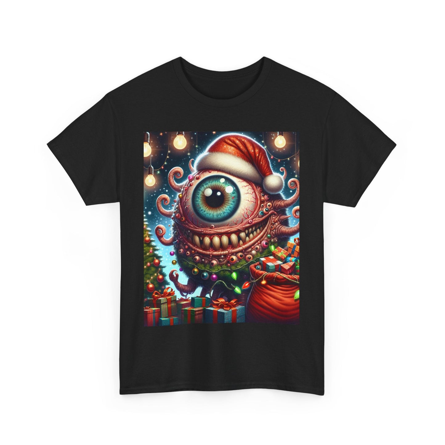 Christmas is in the Eye of the Beholder Unisex Heavy Cotton Tee