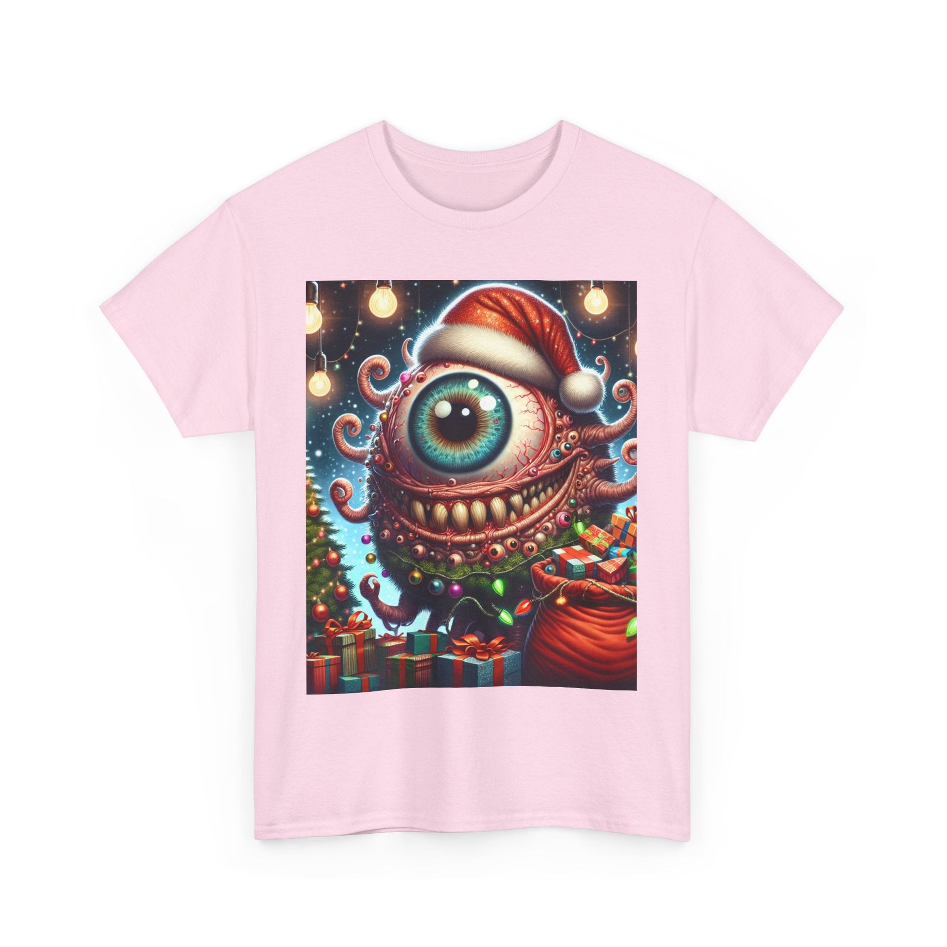 Christmas is in the Eye of the Beholder Unisex Heavy Cotton Tee