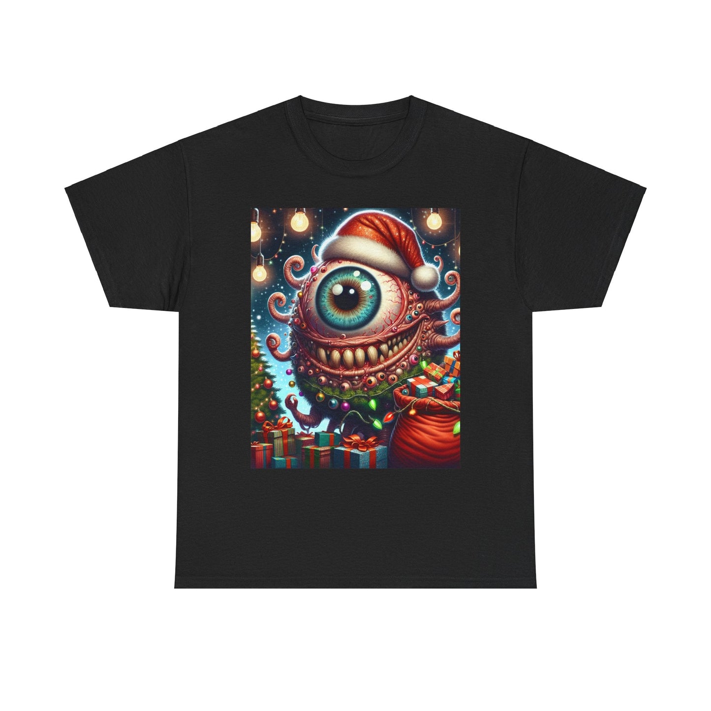 Christmas is in the Eye of the Beholder Unisex Heavy Cotton Tee