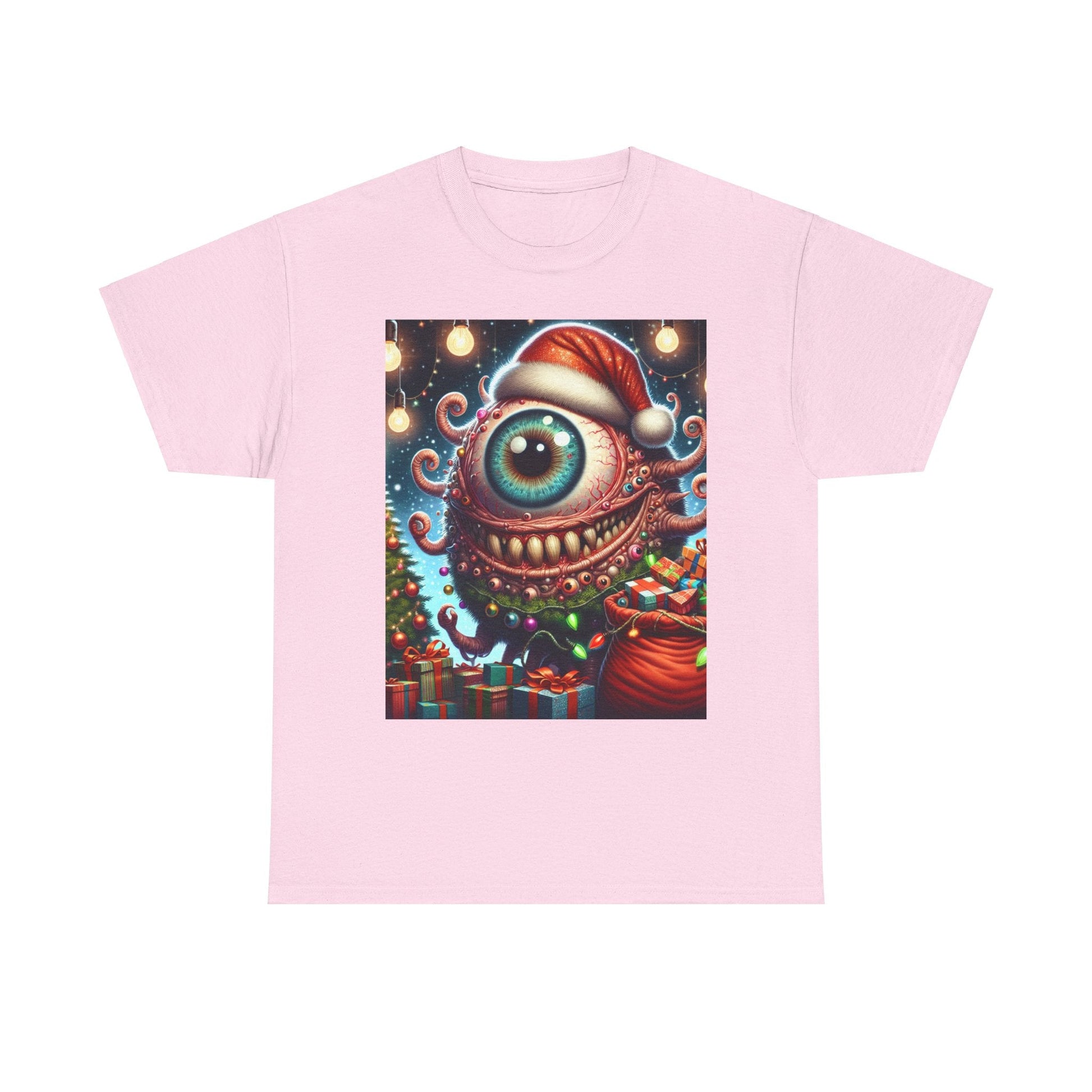 Christmas is in the Eye of the Beholder Unisex Heavy Cotton Tee