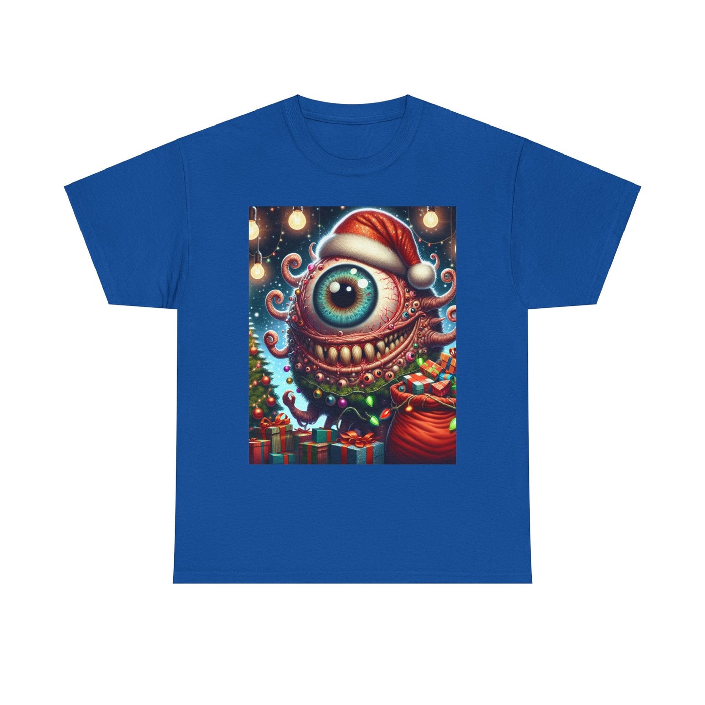 Christmas is in the Eye of the Beholder Unisex Heavy Cotton Tee