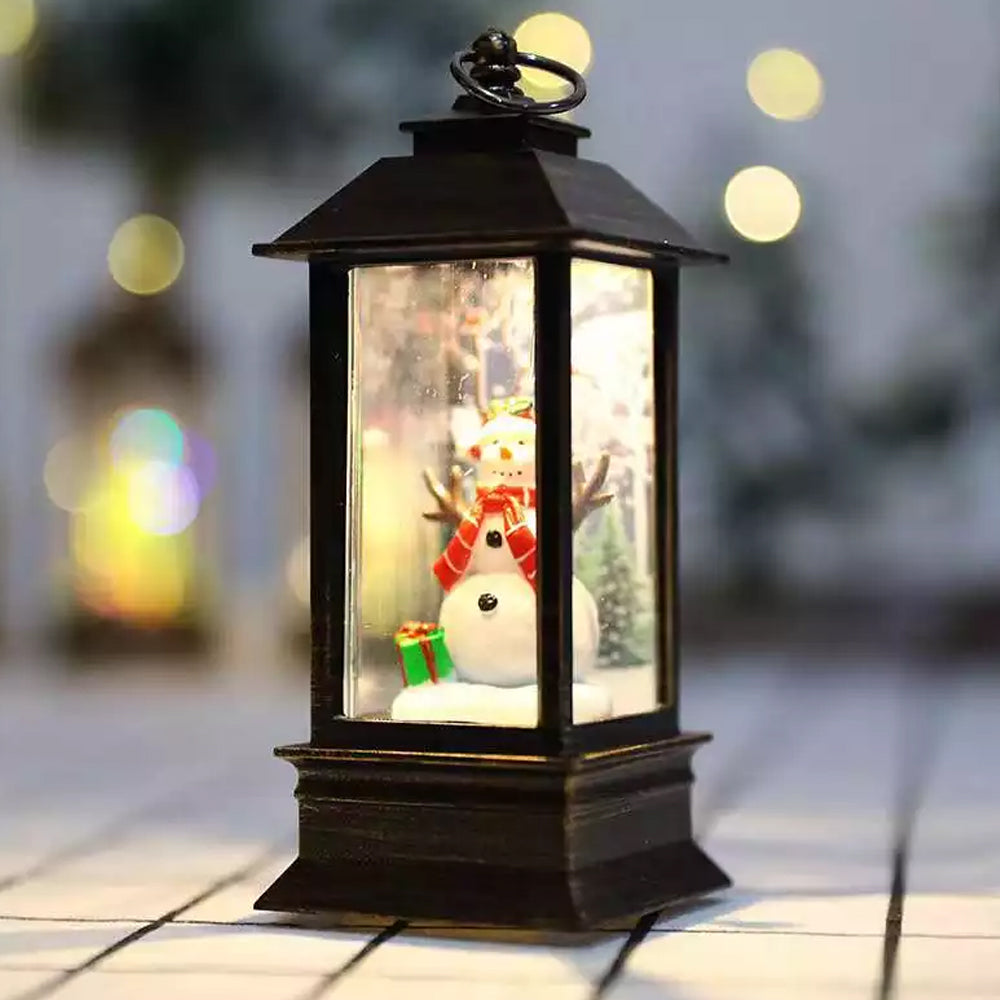 Christmas Lighting Holiday Snow Globe-Battery Operated