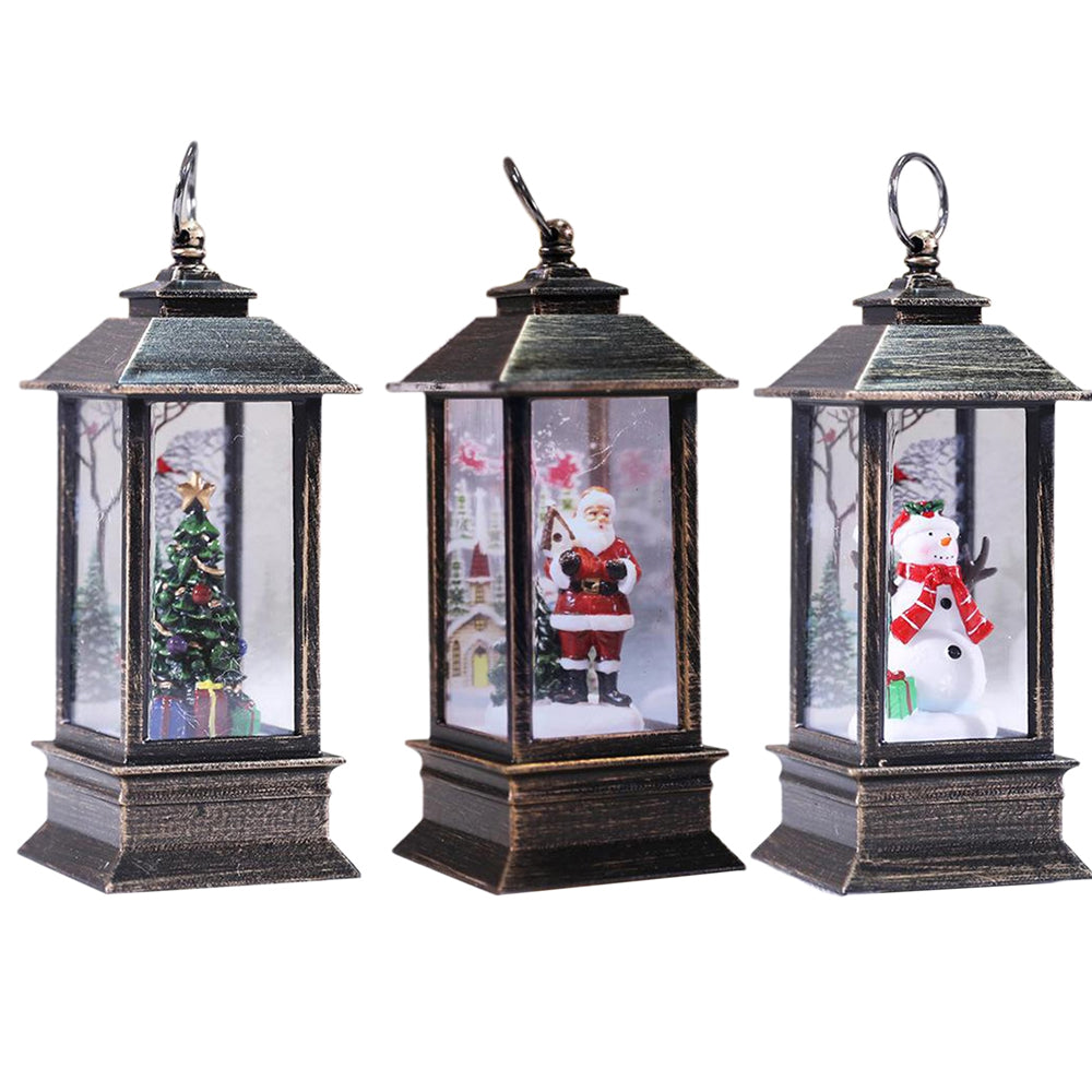 Christmas Lighting Holiday Snow Globe-Battery Operated