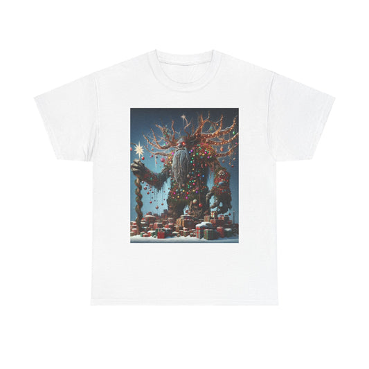 Christmas Treant Unisex Heavy Cotton Tee