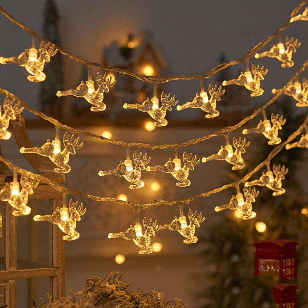 Christmas Tree LED String Lights Festive Home Decor and Gift