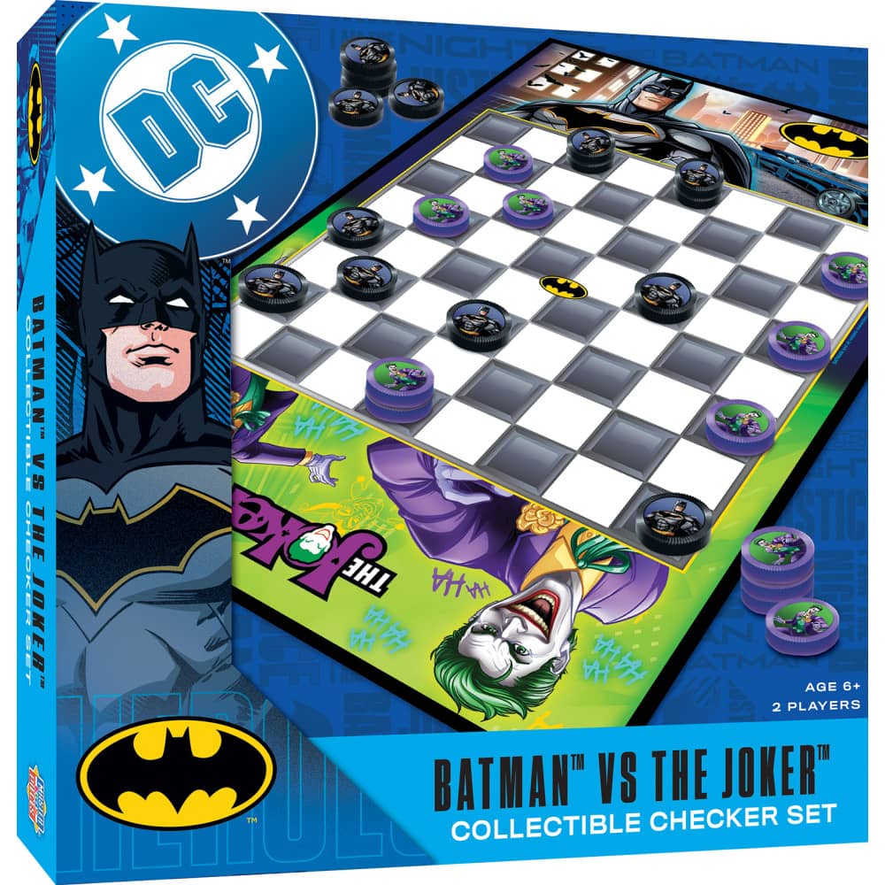 Batman vs The Joker Checkers Board Game