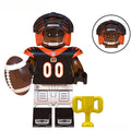 Cincinnati Bengals NFL Football Teams Lego Minifigures Custom Toys