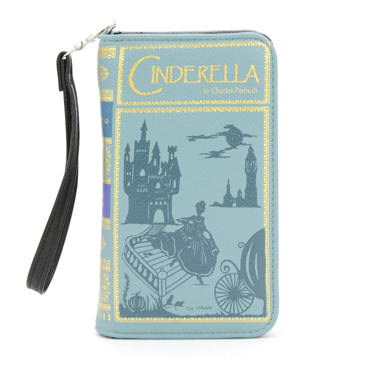 Cinderella Book Wallet Wristlet