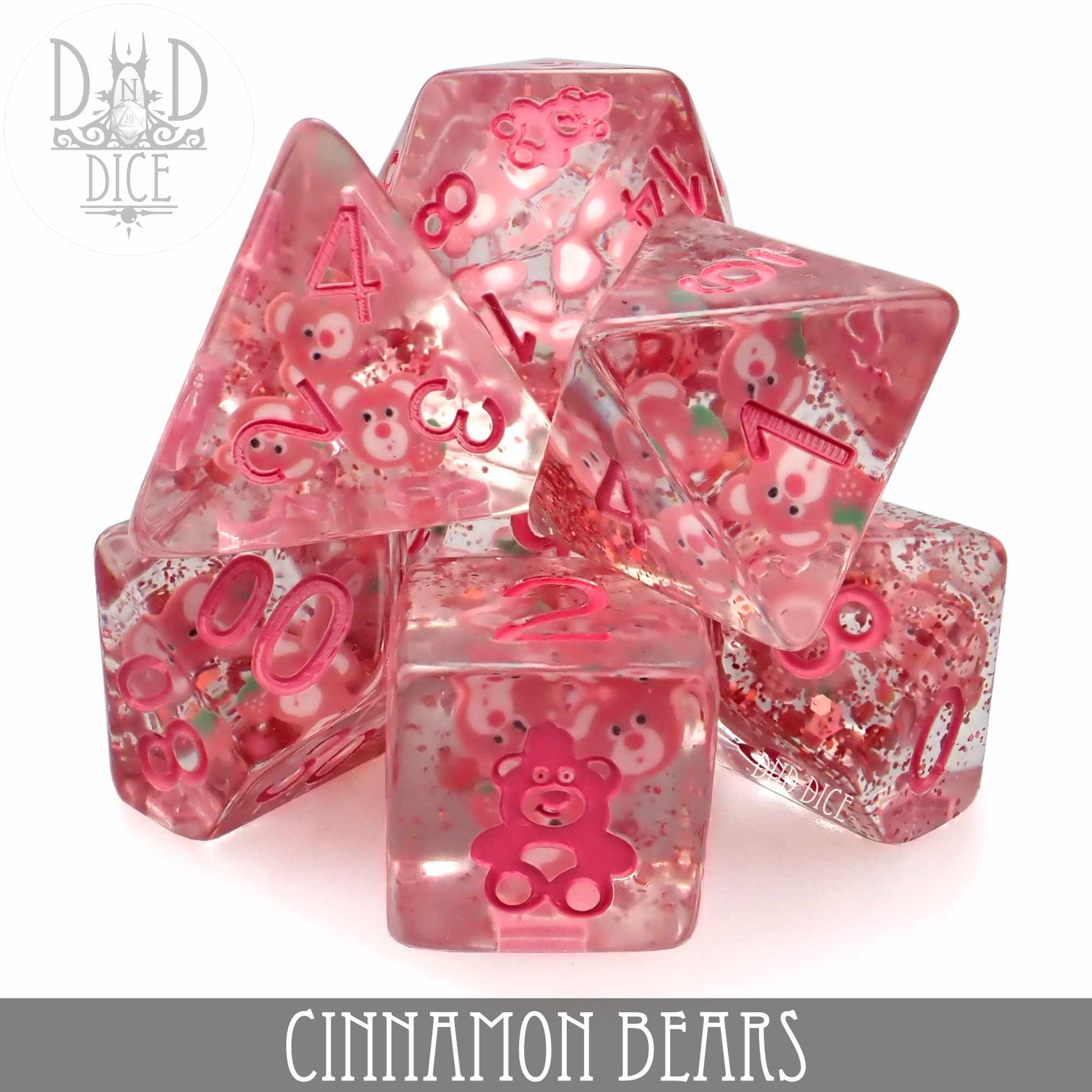 Cinnamon Bears Dice Set