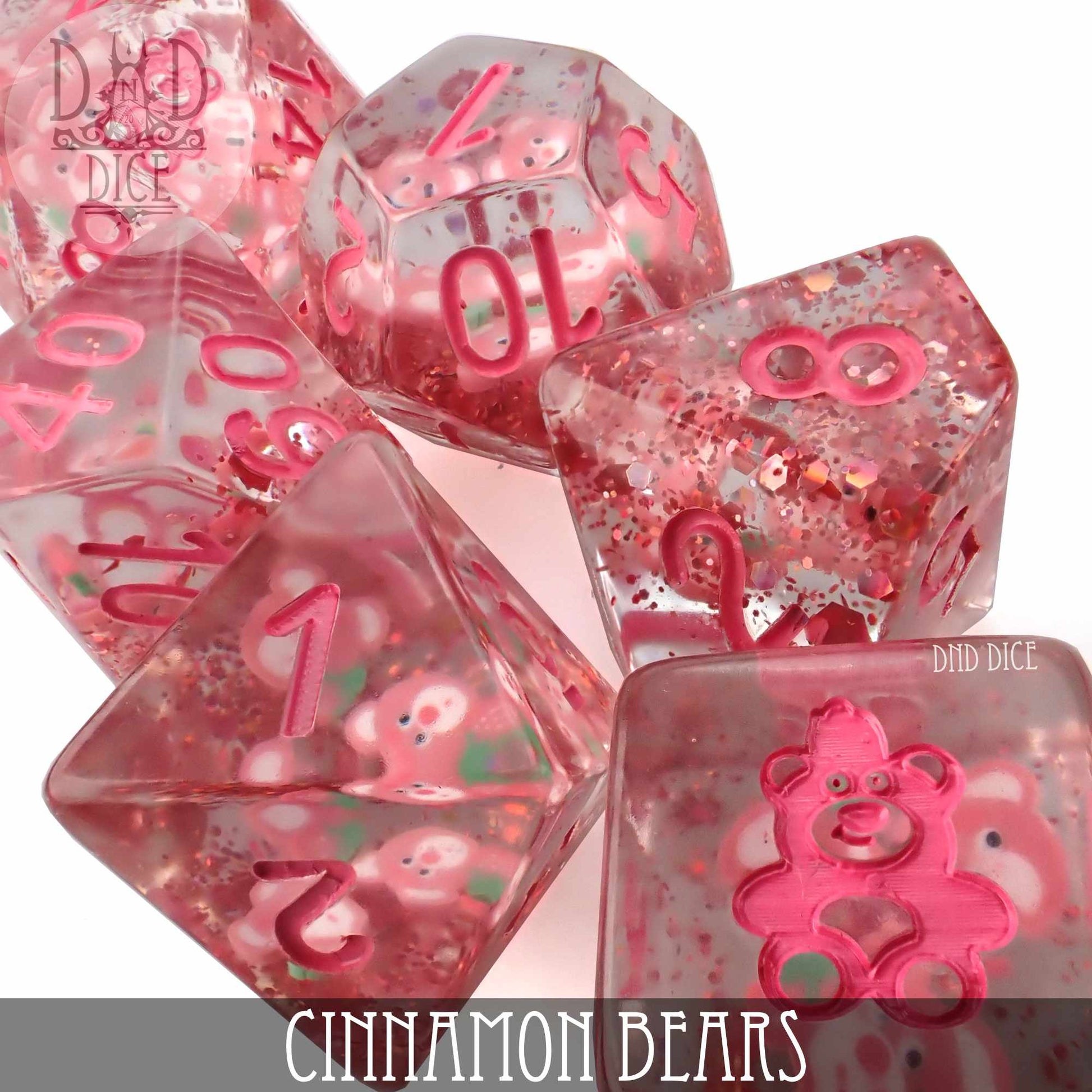 Cinnamon Bears Dice Set