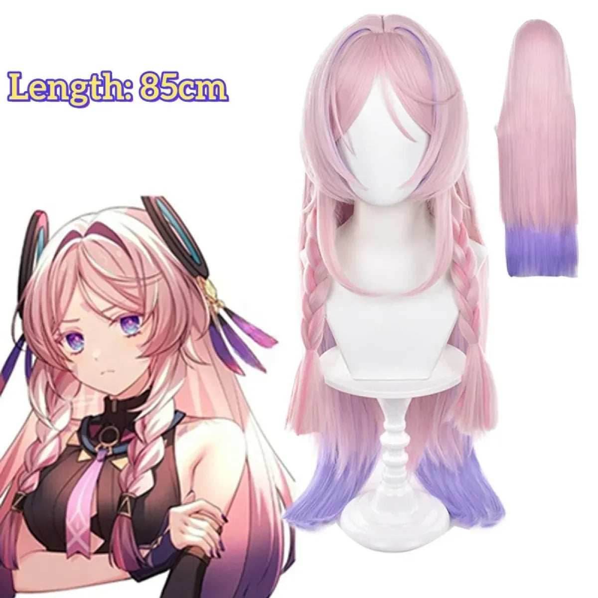 Genshin Citlali Cosplay Dress – Elegant Fantasy Outfit Set - Wig only(one size ) / XL