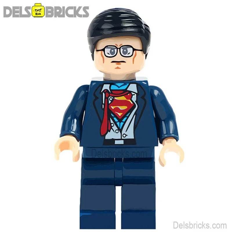 Clark Kent Superman Lego Minifigures Custom Toys - 