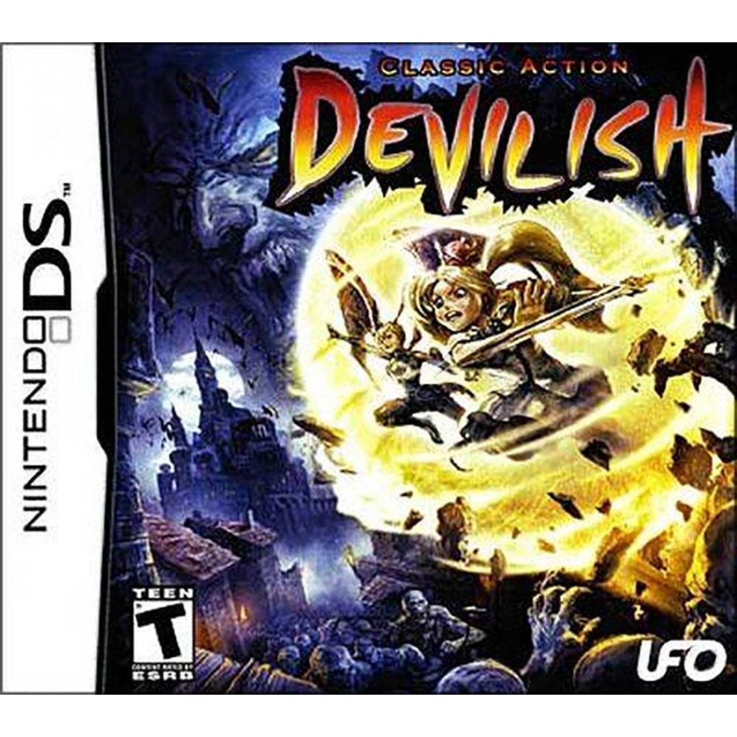 Classic Action: Devilish (Nintendo DS) - Game Manual Only