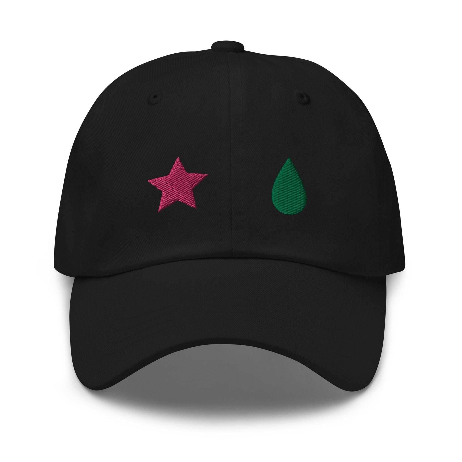 Hisoka Anime Embroidered Dad Hat - Black