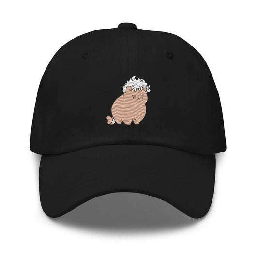 Kitty X Gear 5 Anime Embroidered Dad Hat - Black