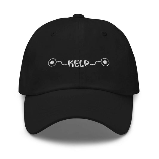 Inumaki Cursed Speech Kelp Anime Embroidered Dad Hat - Black