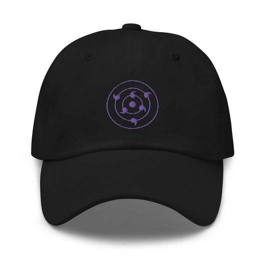 Six Paths Anime Dad Hat - Black
