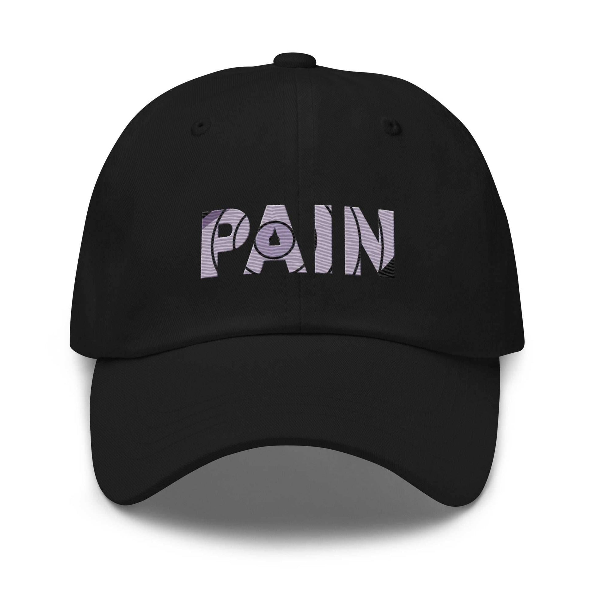PAIN Embroidered Dad Hat - Black