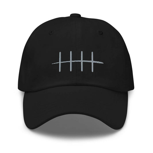 Hidden Rain PAIN Embroidered Dad Hat - Black