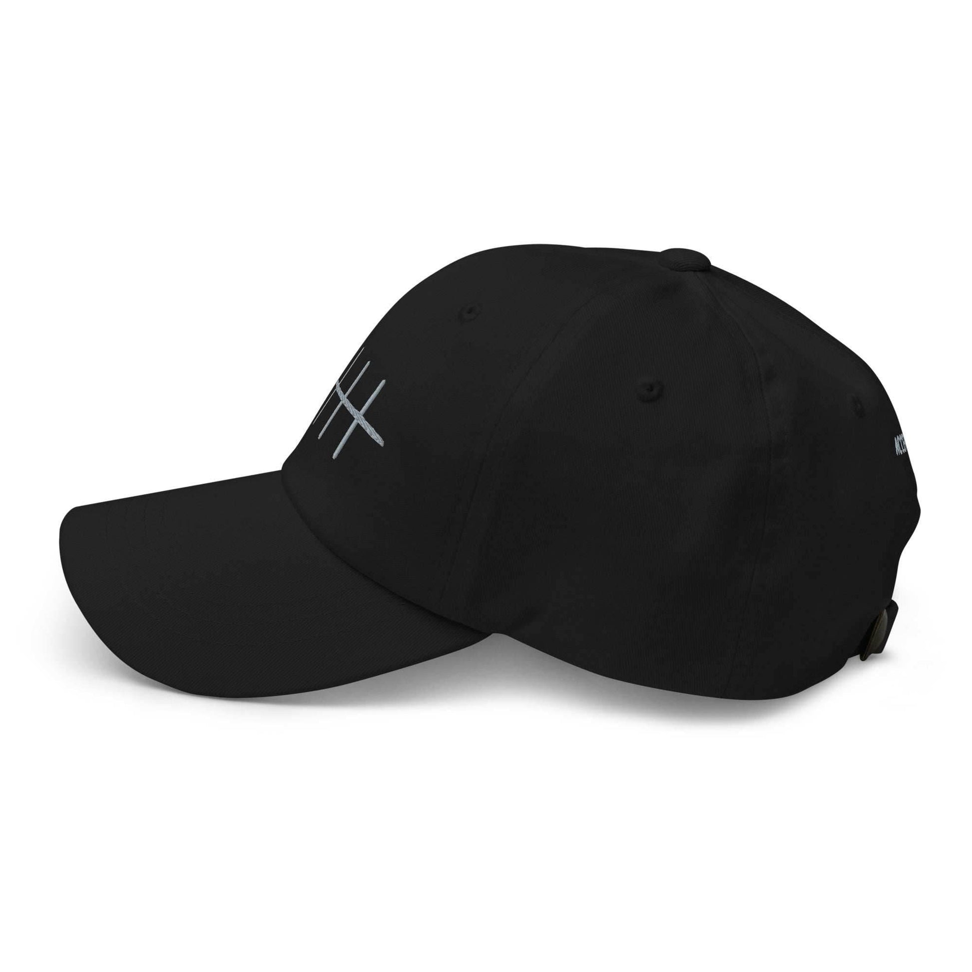 Hidden Rain PAIN Embroidered Dad Hat - Black