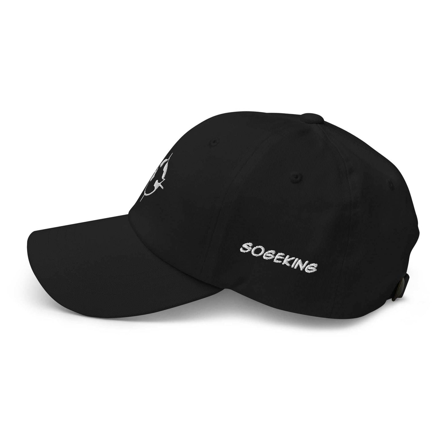Usopp Sogeking Embroidered Anime Dad Hat - Black