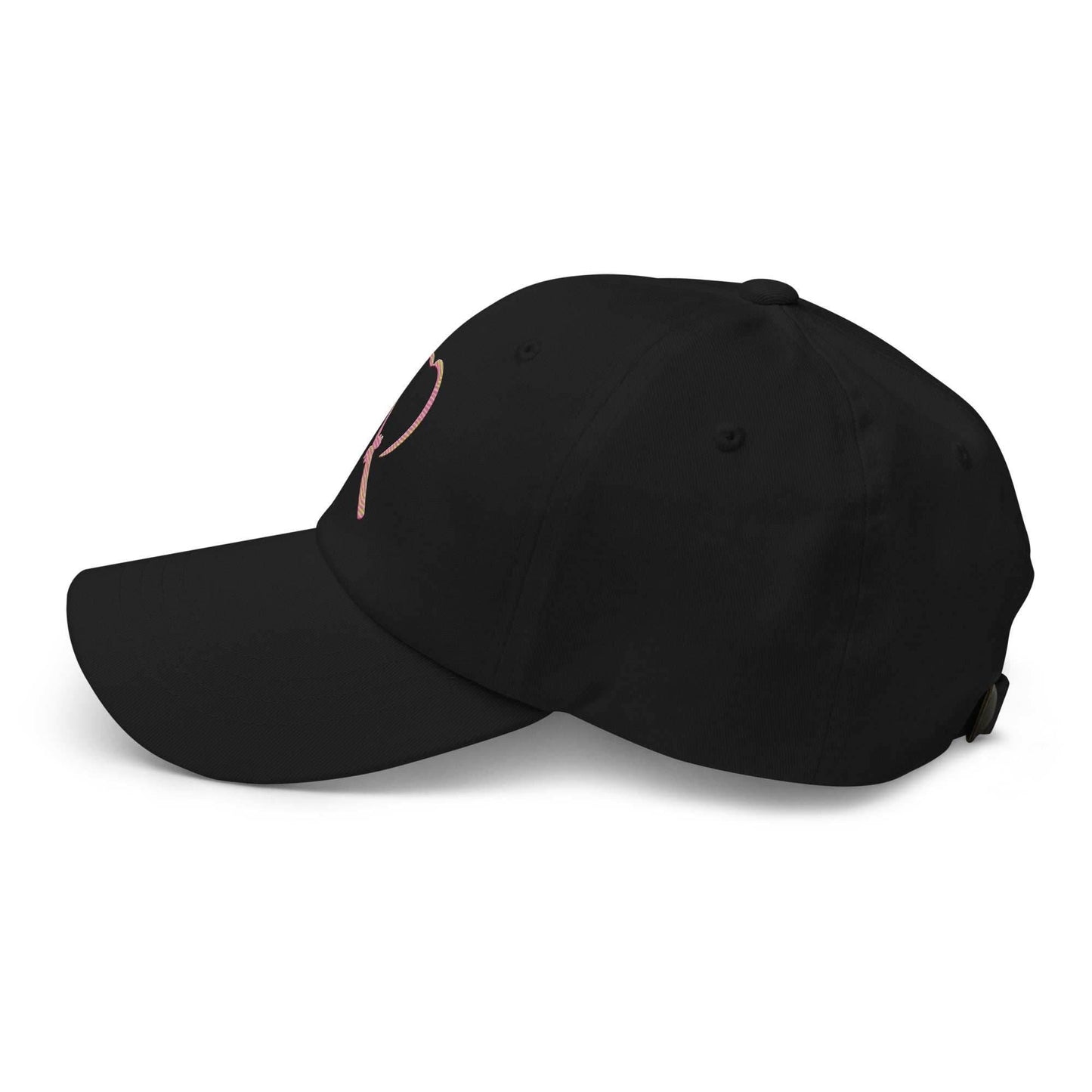 Mitsuri Sword Embroidered Unisex Anime Dad Hat - Black
