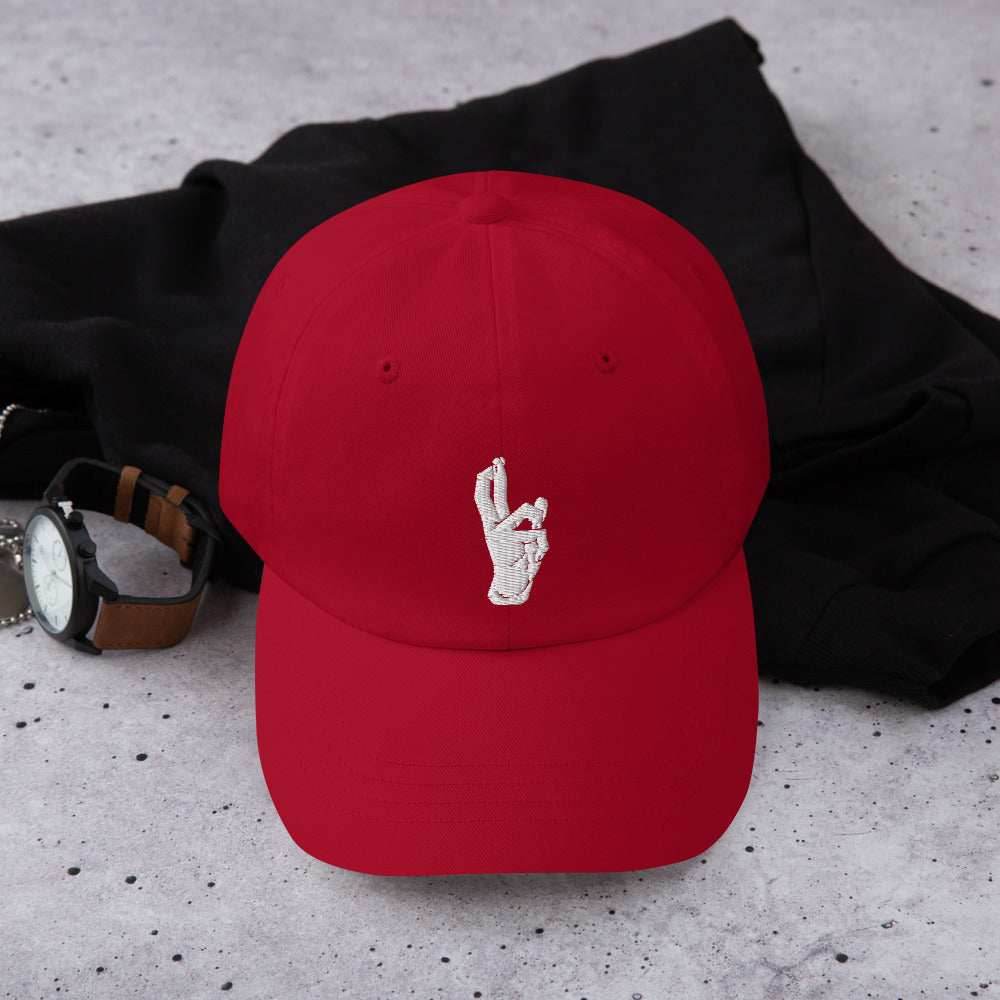 Domain Expansion Anime Embroidered Dad Hat - Red
