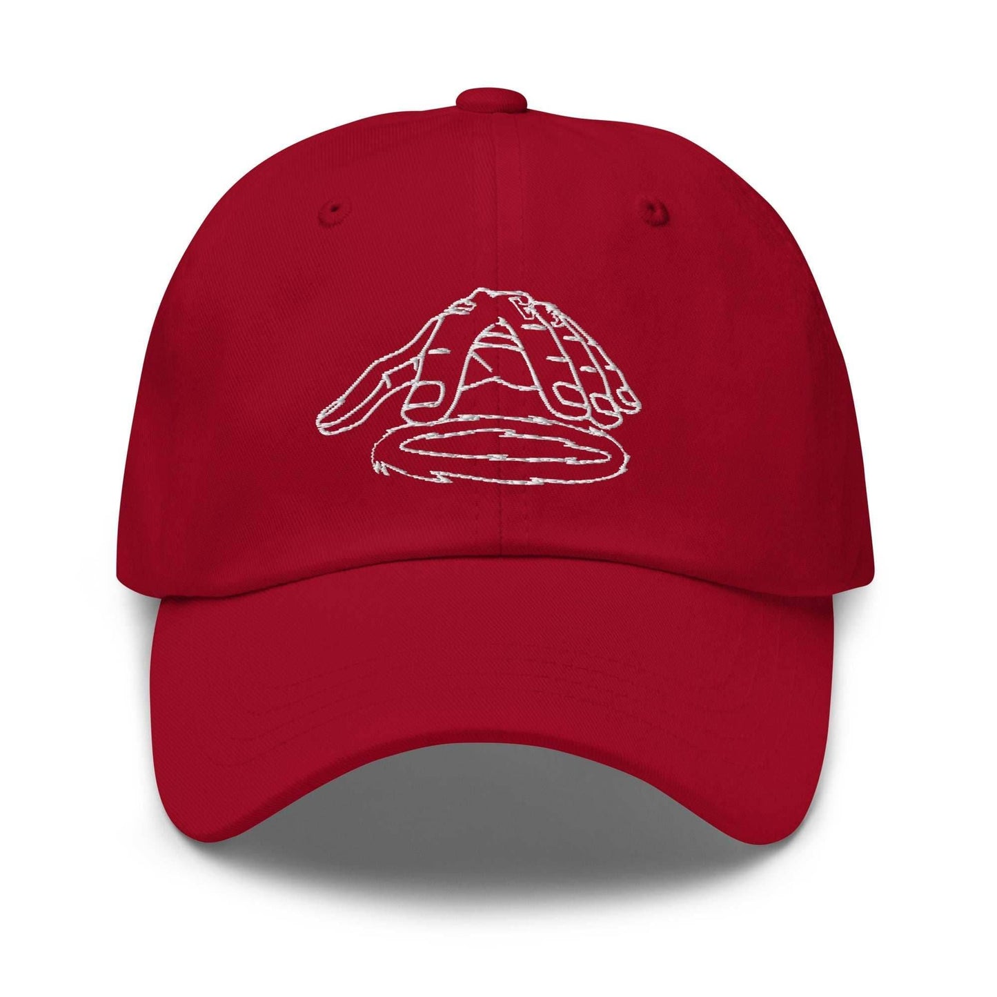 ROOM! Shambles Trafalgar Embroidered Anime Dad Hat - Red