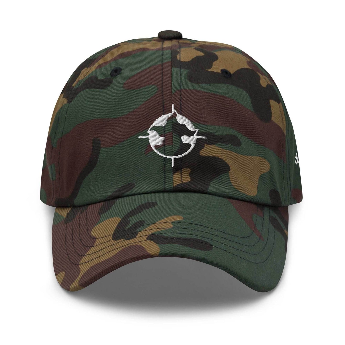 Usopp Sogeking Embroidered Anime Dad Hat - Camo