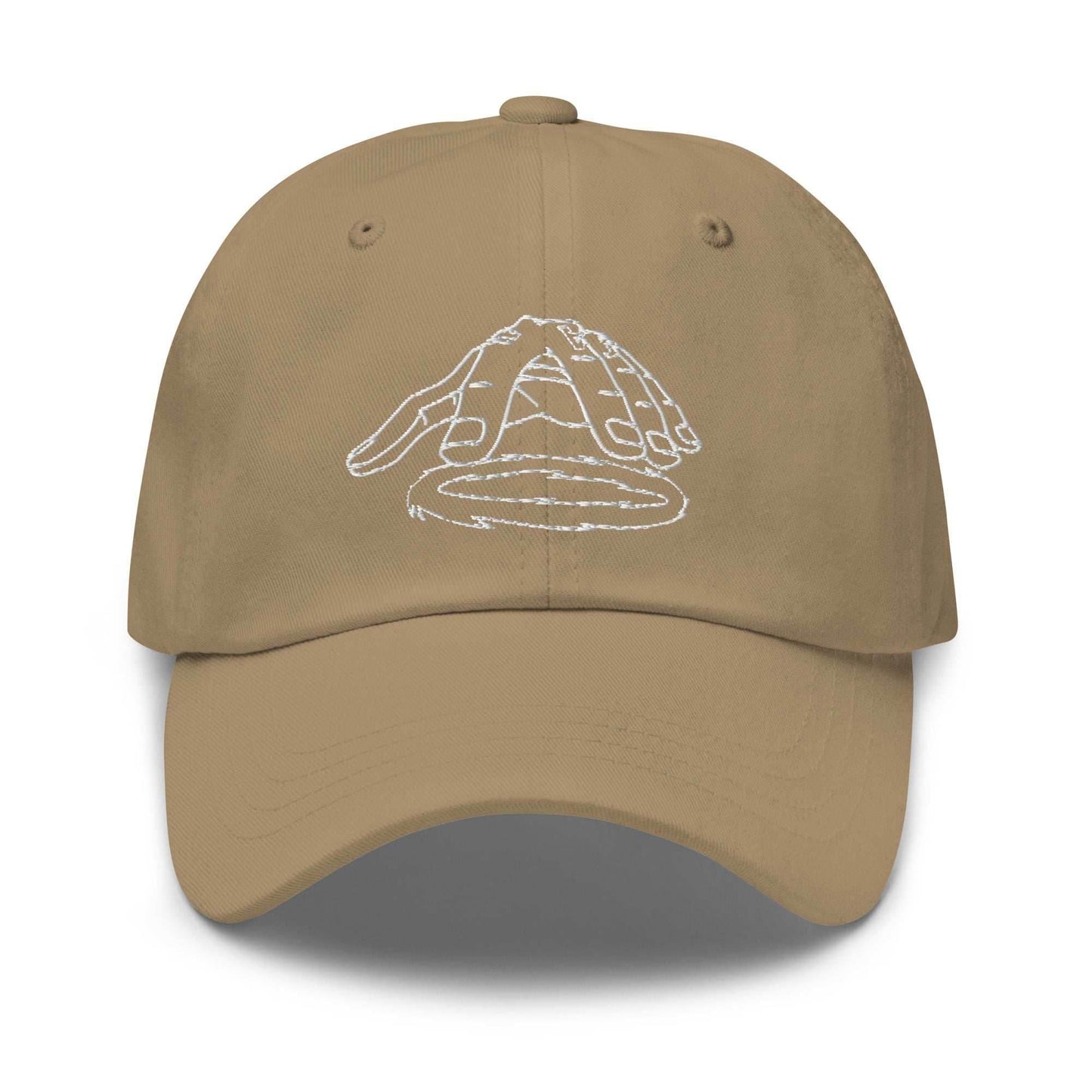 ROOM! Shambles Trafalgar Embroidered Anime Dad Hat - Khaki