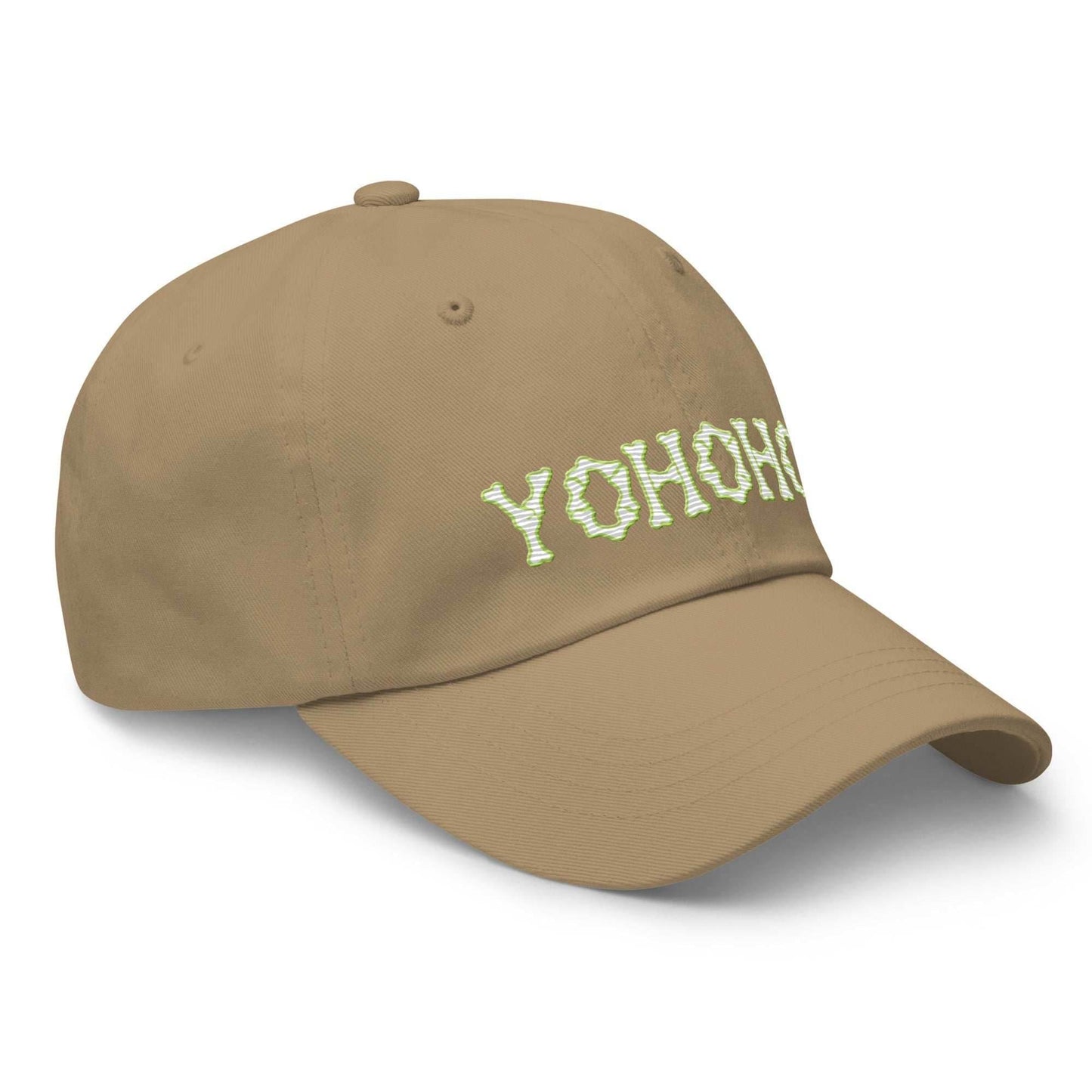 Yohoho Brook Embroidered Unisex Anime Dad Hat - Black