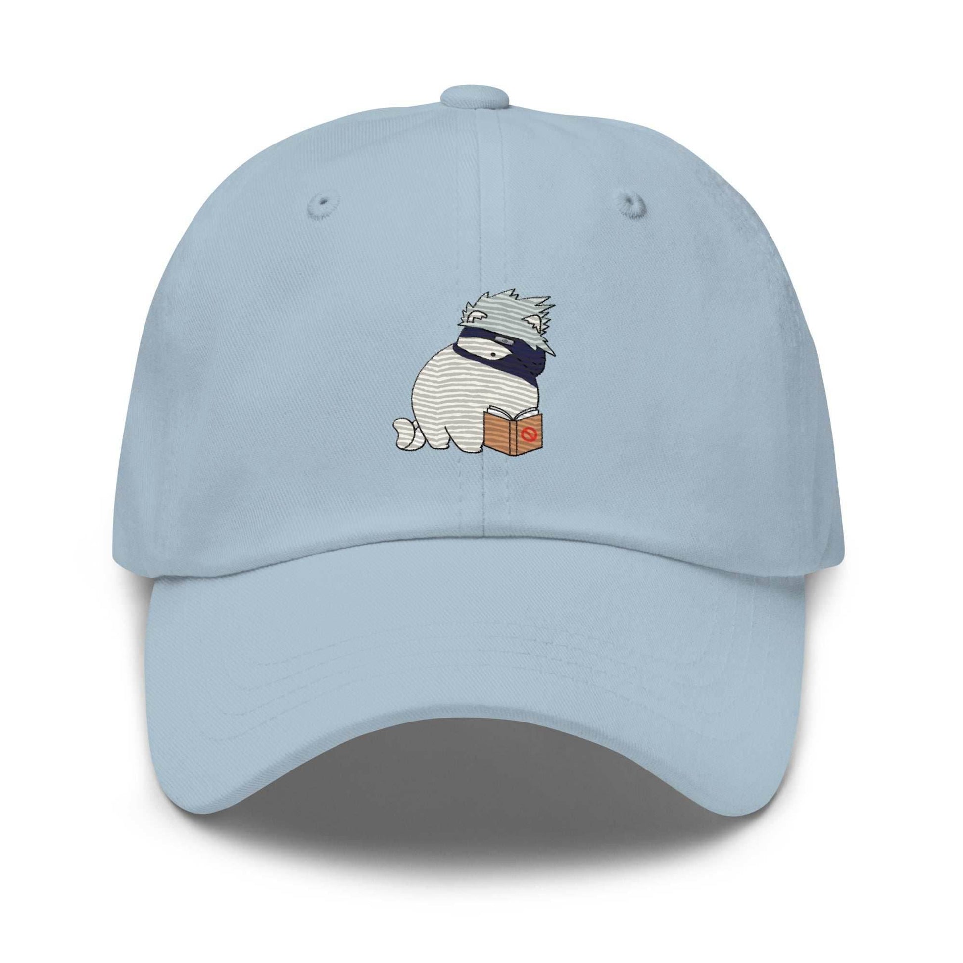 Kitty X Kikashi Anime Embroidered Dad Hat - Black