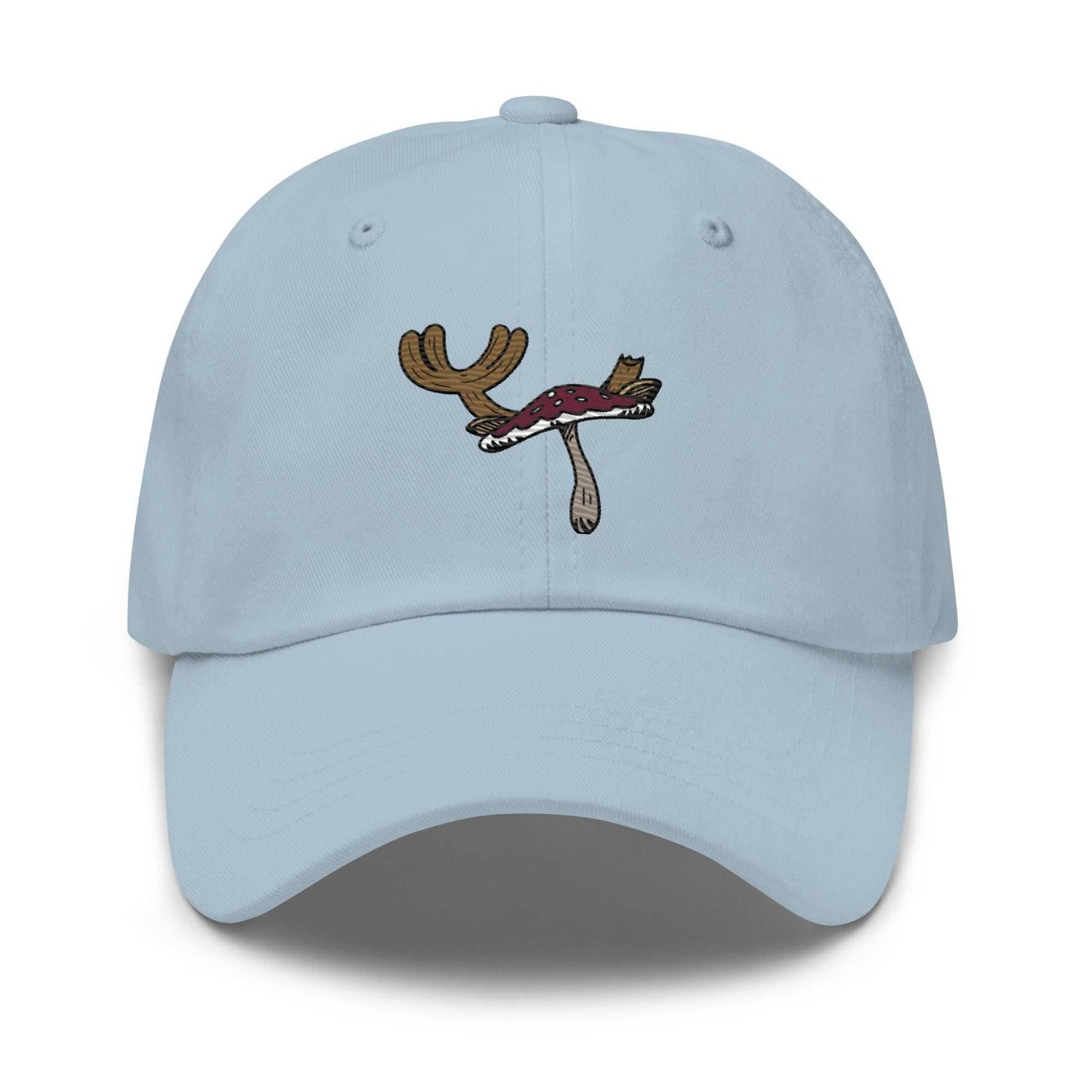 Chopper Mushroom Embroidered Unisex Anime Dad hat - Blue