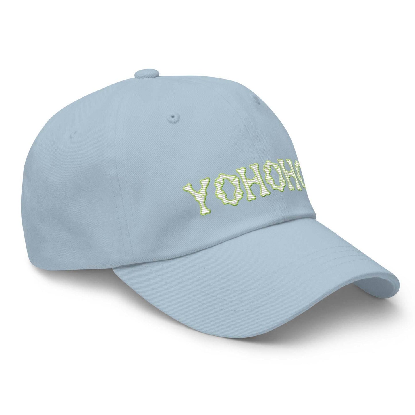 Yohoho Brook Embroidered Unisex Anime Dad Hat - Black