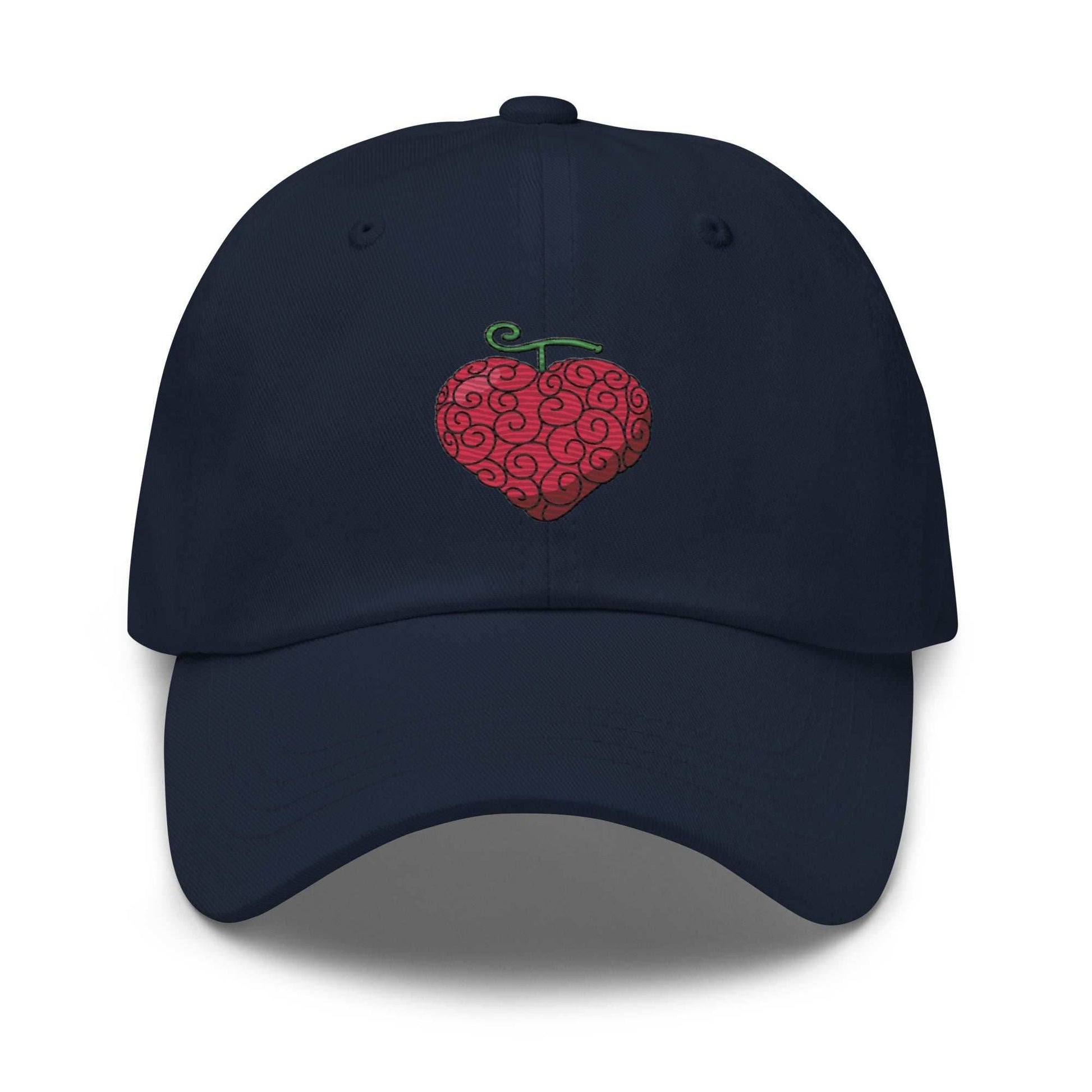 Ope Ope Devil Fruit Embroidered Dad Hat - Black