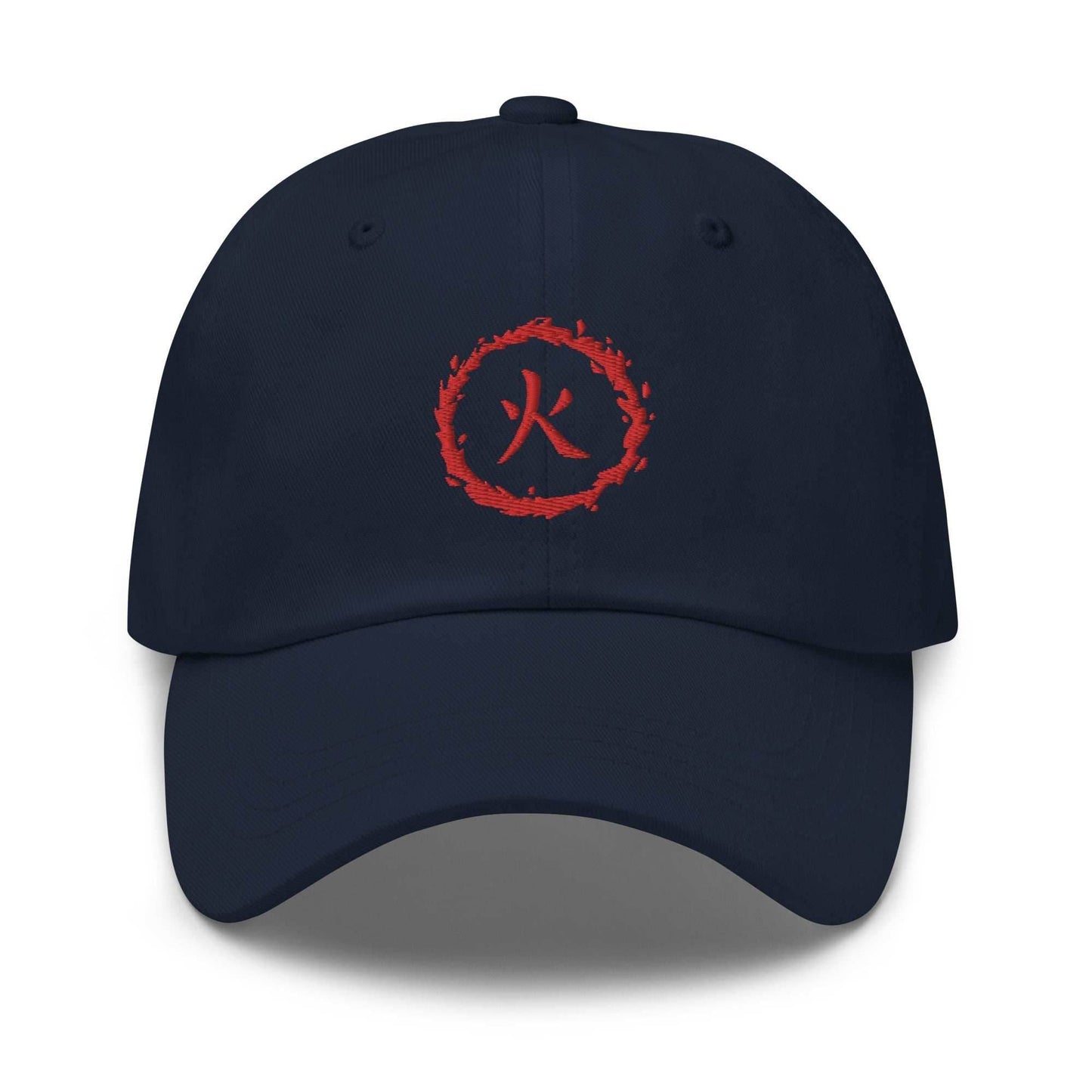 Hokage Fire Shadow Anime Dad Hat - Black