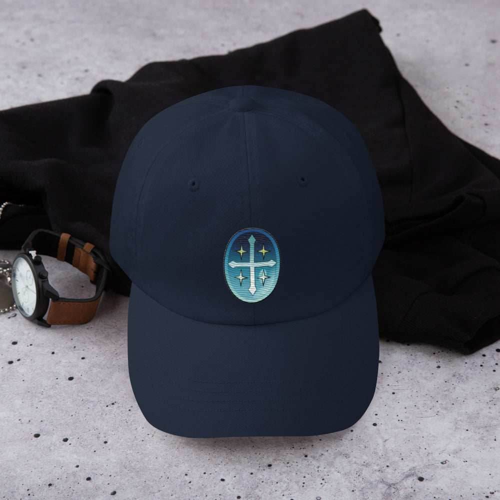 Yuno Magic Stone Anime Dad Hat - Navy