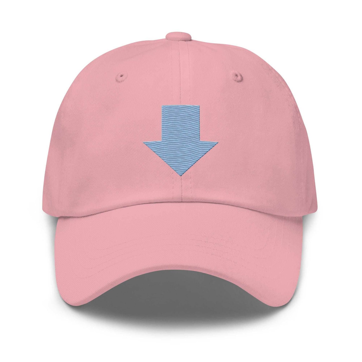 Aang Embroidered Airbender Unisex Anime Dad Hat - Pink