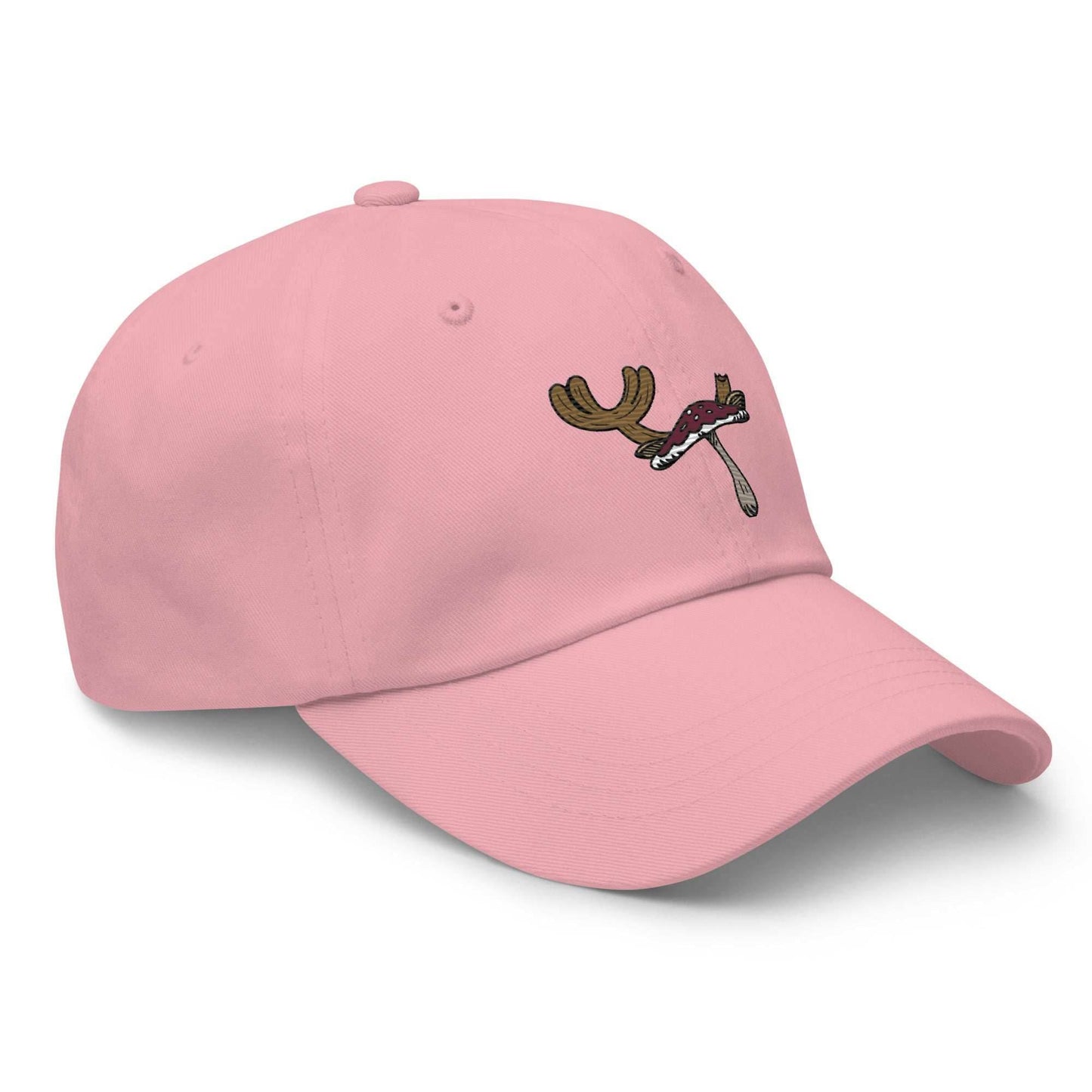 Chopper Mushroom Embroidered Unisex Anime Dad hat - Black