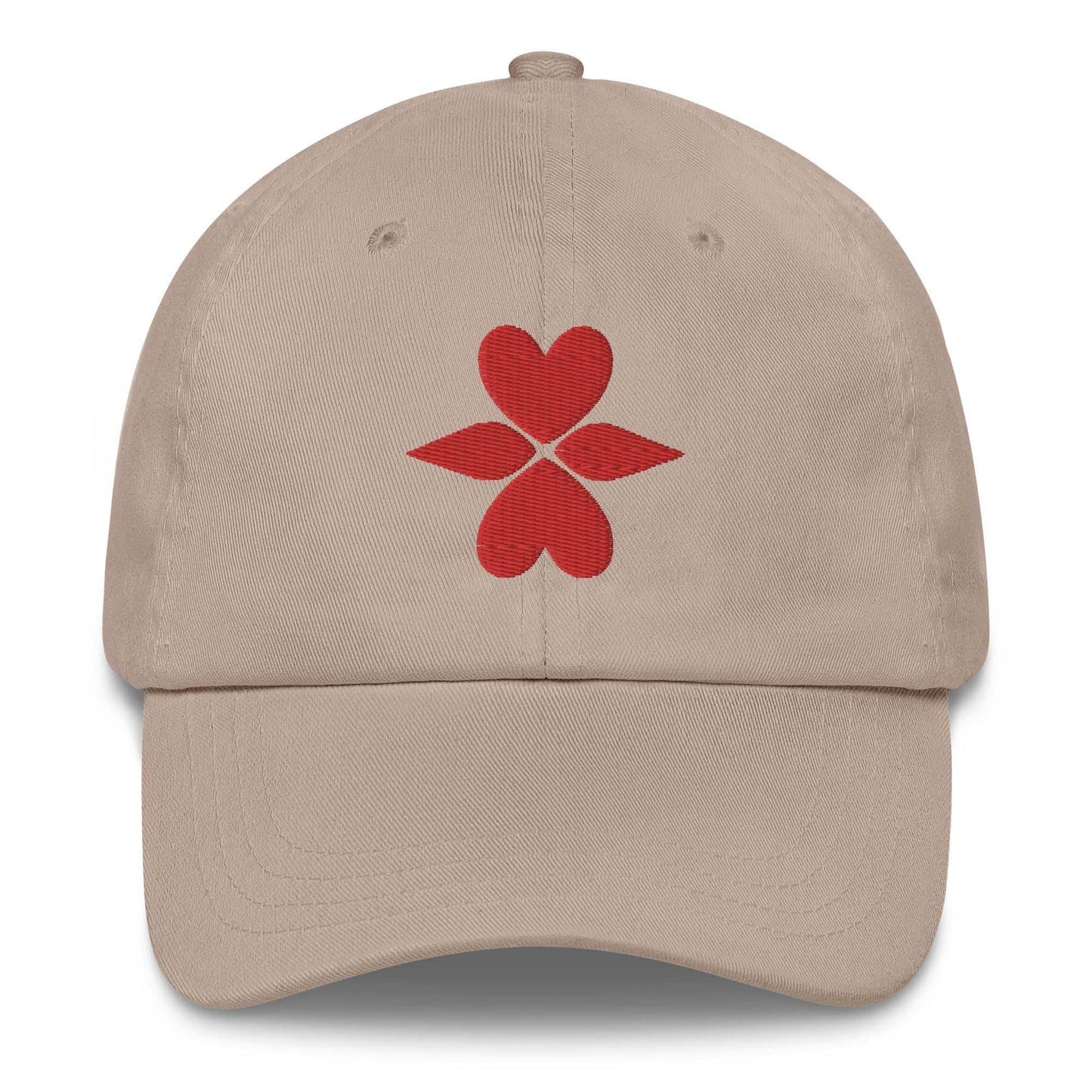 Mitsuri Mark Embroidered Unisex Anime Hat - Beige