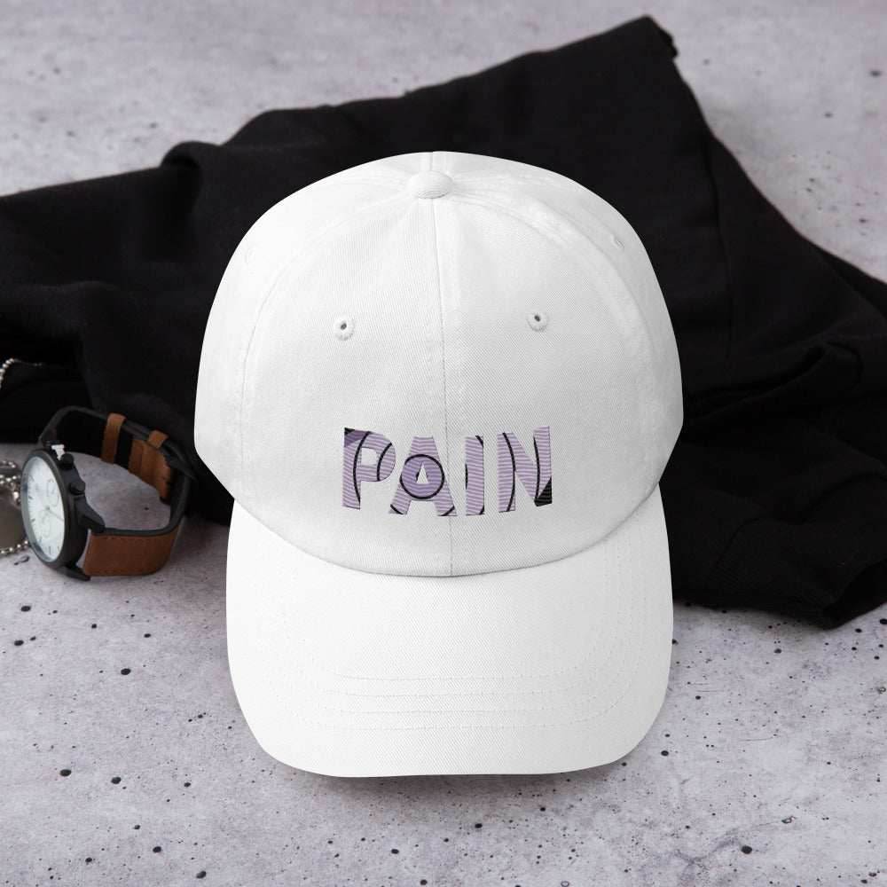 PAIN Embroidered Dad Hat - Black