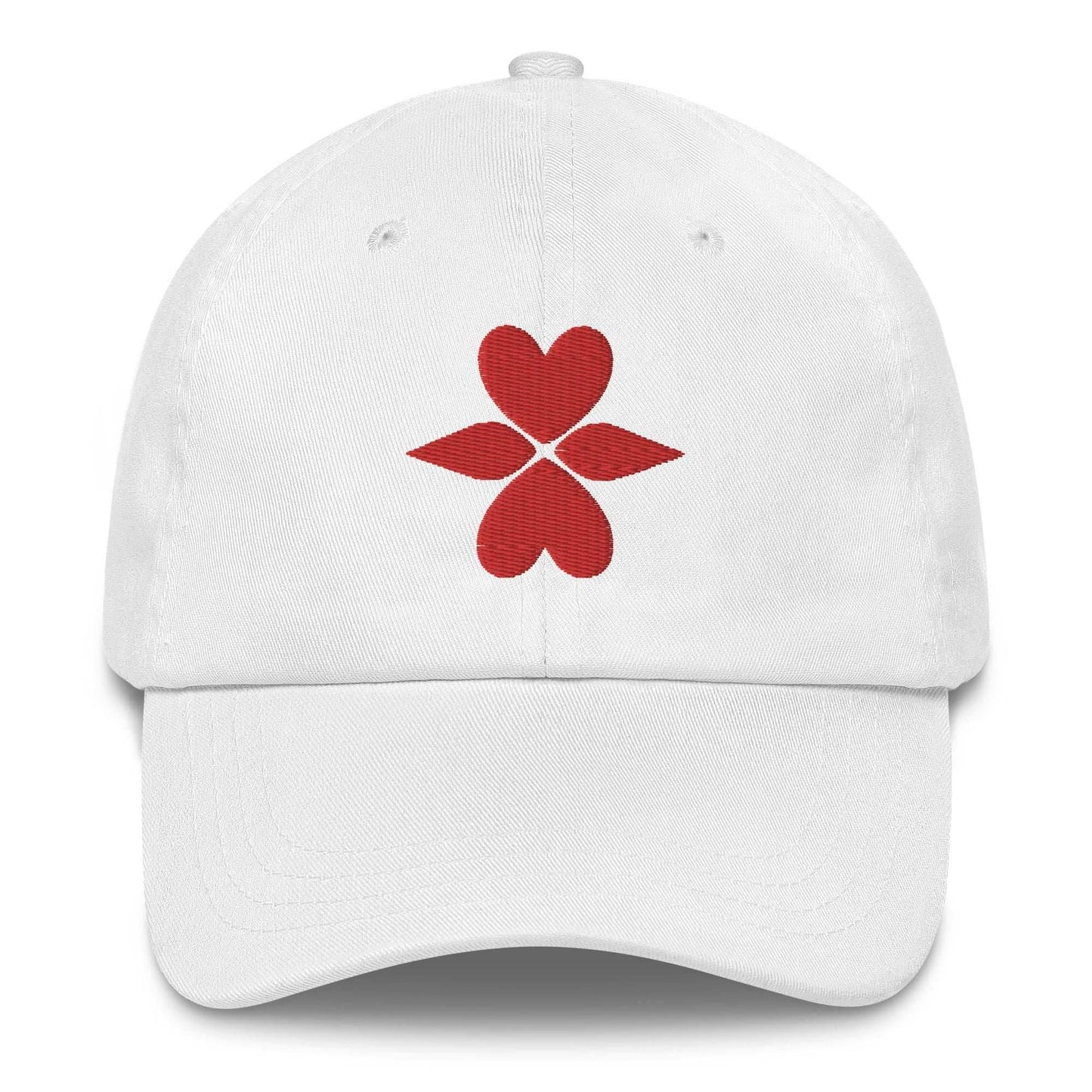 Mitsuri Mark Embroidered Unisex Anime Hat - White