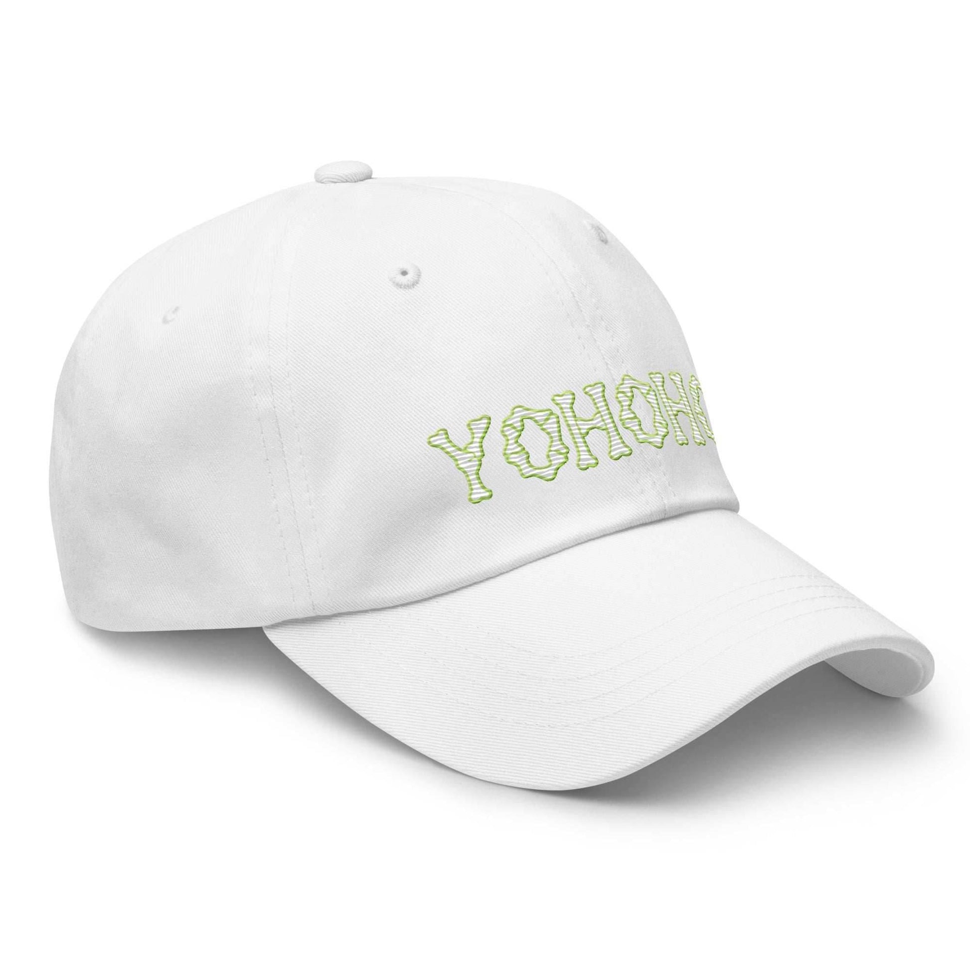 Yohoho Brook Embroidered Unisex Anime Dad Hat - Black