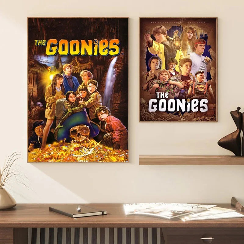 Classic The Goonies Moives Posters Wall Art Canvas Painting And Print Films HD Picture for Living Room Home Decor Frameless Gift